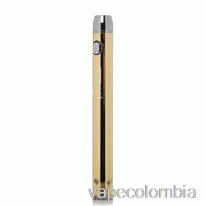 Kit Vape Completo Strio Bottom Twist 510 Bateria Dorado